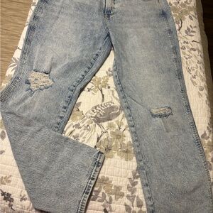 Old Navy Women's Light Blue High Rise Jeans
